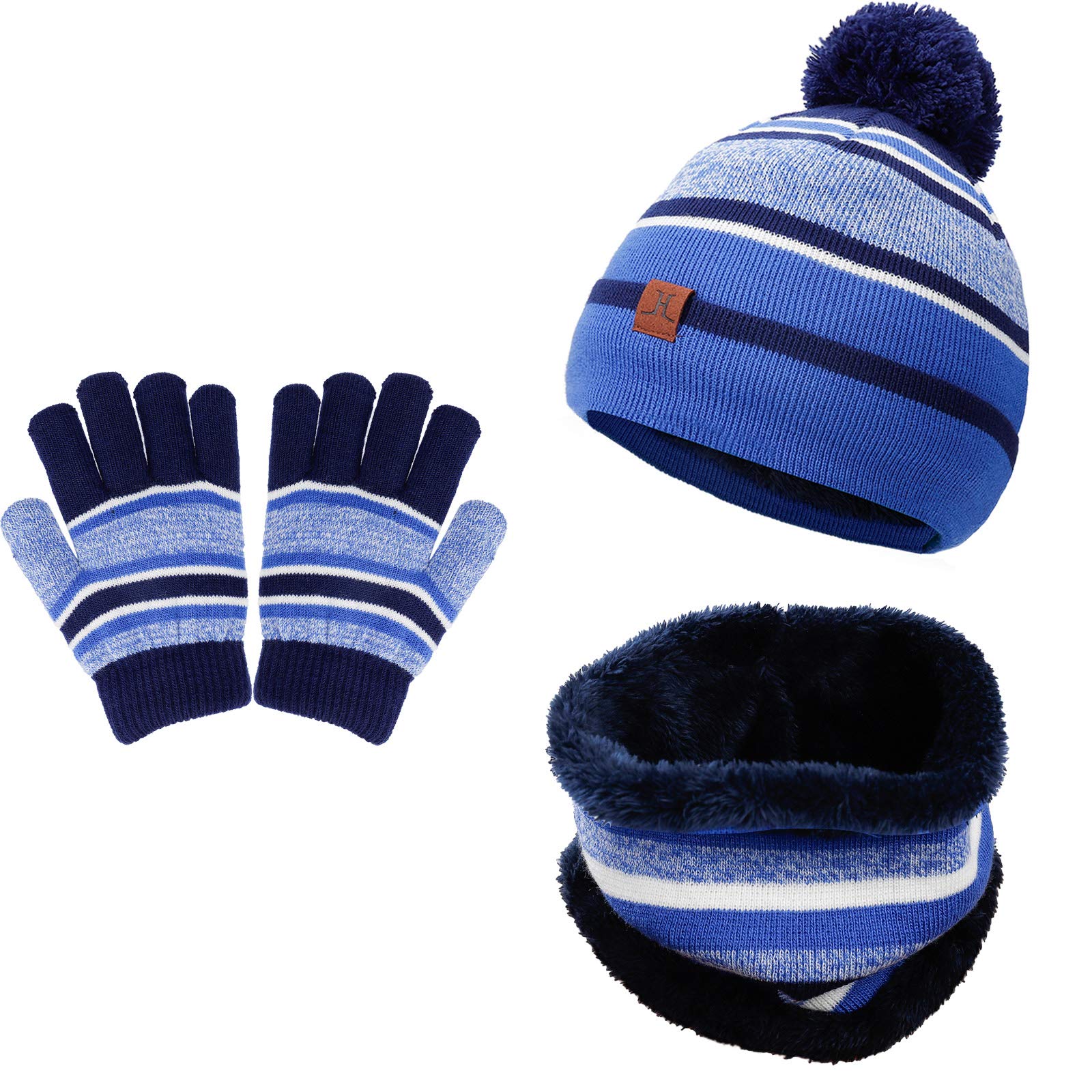 Hat Scarf American Trends Baby Toddler Winter Hat And Glove Set