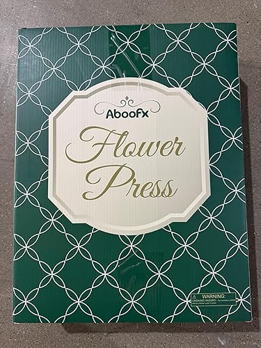 Miniatura 8 de Aboofx Kit de prensa de flores extra grande de 15.7 x 11.8 pulgadas, kit de prensado de flores de madera de 6 capas, kit de manualidades y