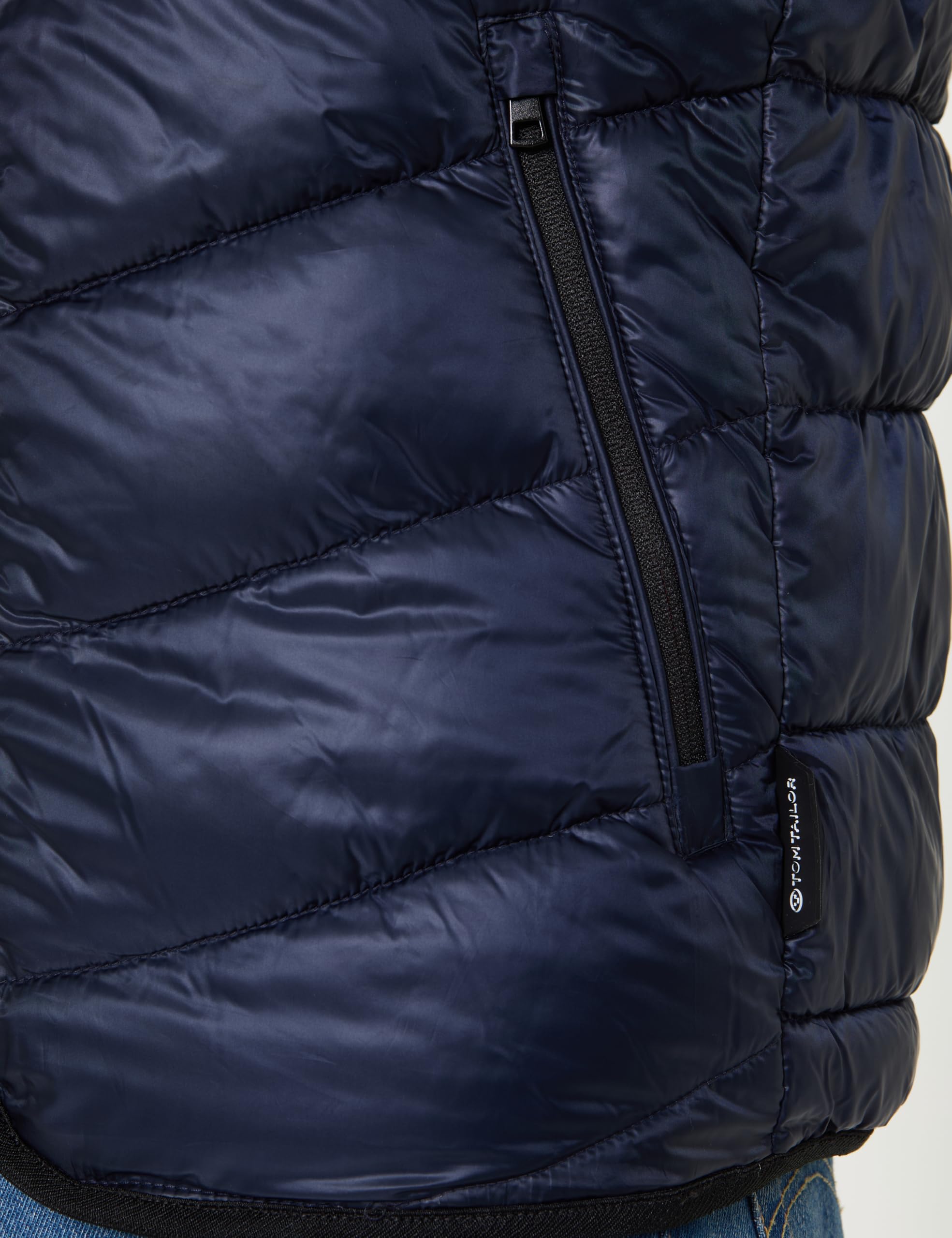 TOM TAILOR Herren Lightweight Jacke mit Steppung