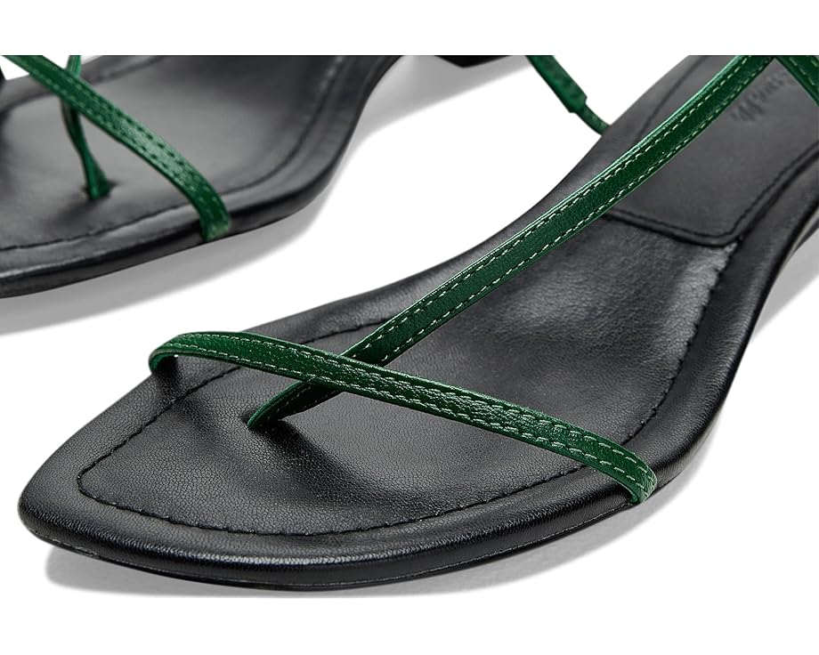 Madewell The Maycie Asymmetric T-Strap Sandal - Right View