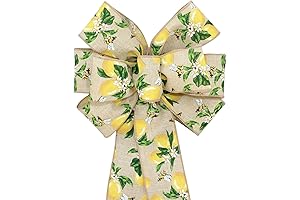 Lemon Wreath Decor for an Inviting Spring Atmosphere