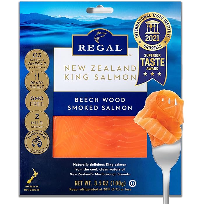 Buy AWARDWINNING, PREMIUM Regal New Zealand King Salmon Beech Wood