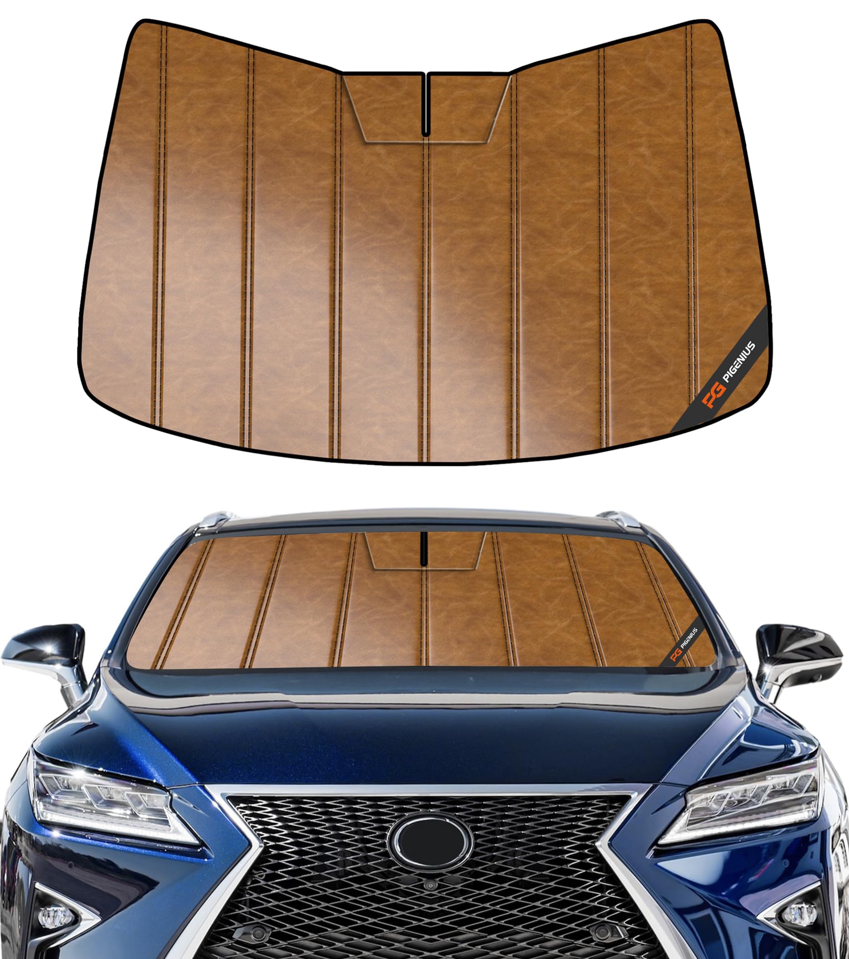 Amazon.com: Pigenius Windshield Sunshade for Lexus RX350/RX450h