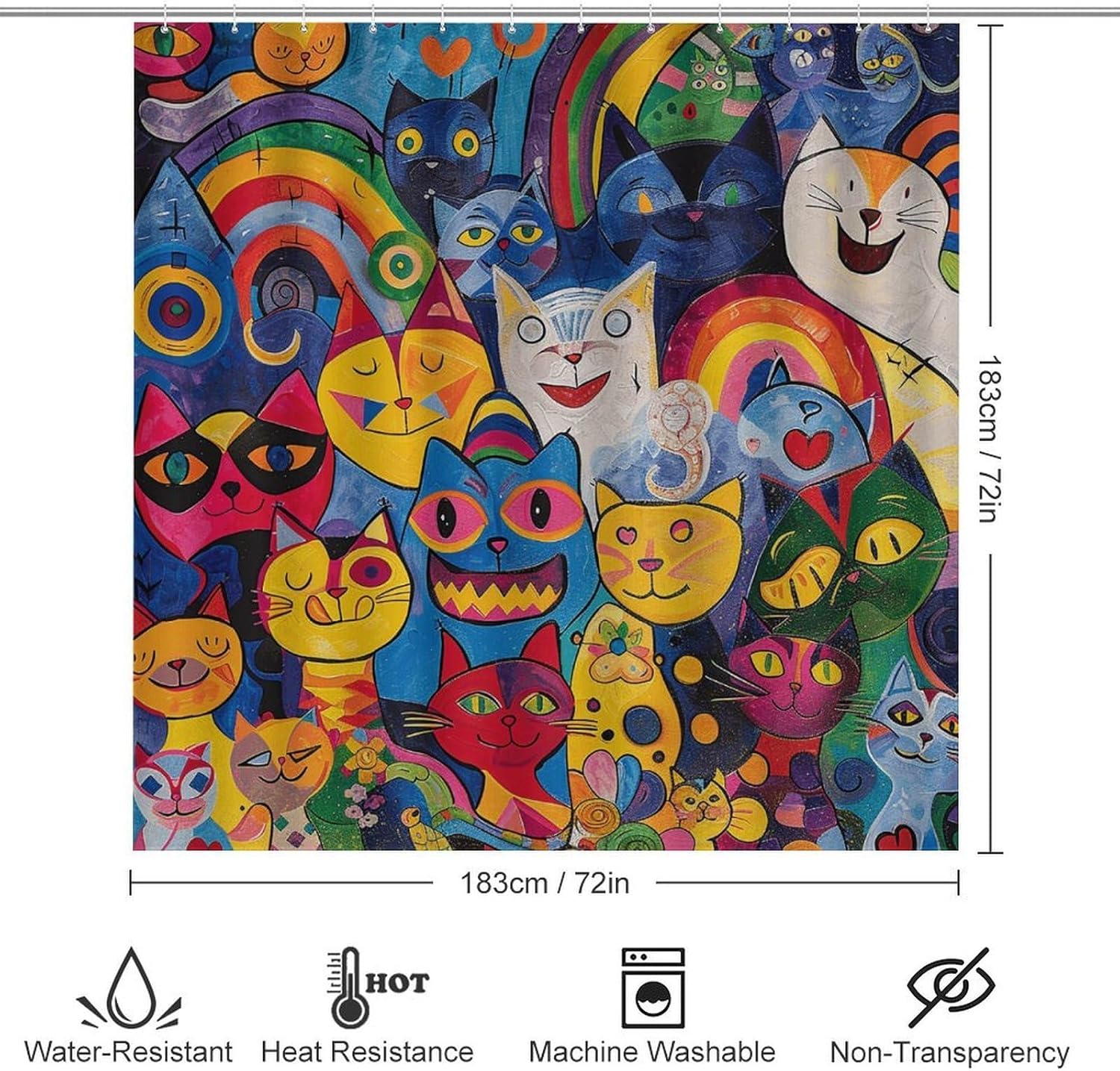 Four Piece Bathroom Set with Toilet Lid Cover and Non-Slip Rugs Minimalist Shower Curtain for Bathroom Set