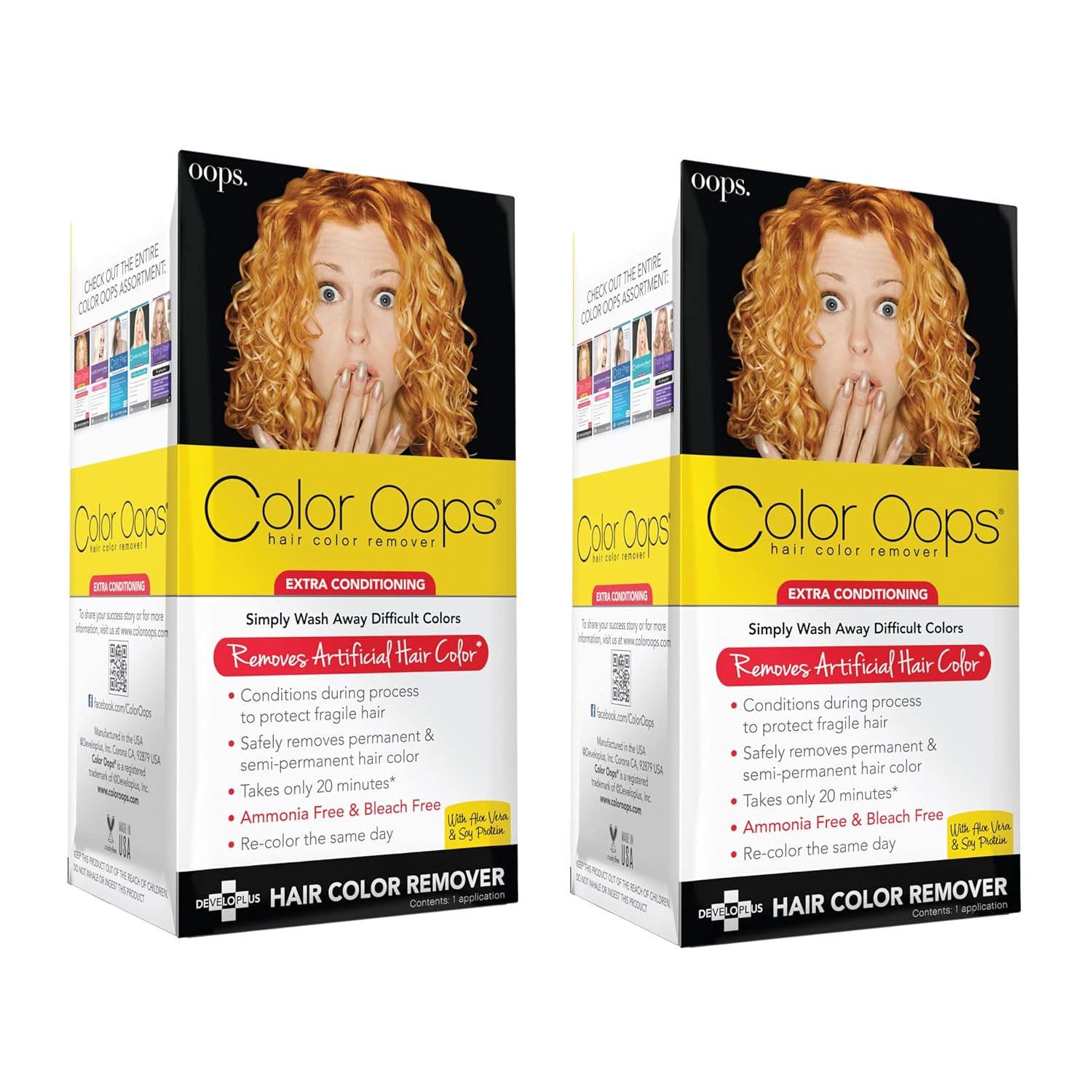 Amazon.com : Color Oops Extra Conditioning Hair Color Remover, 2 Pack