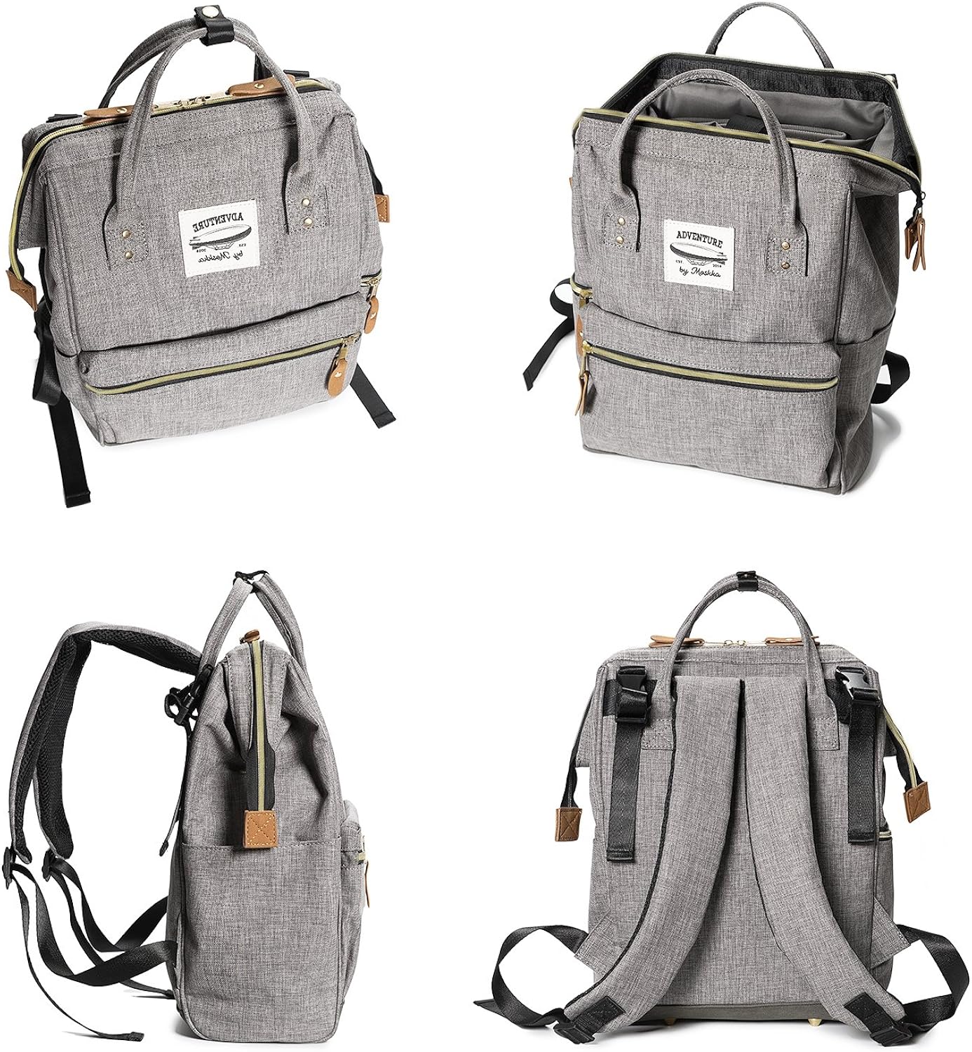 Designer Baby Diaper Backpack Nappy Tote Bag Stroller Straps Changing Pad Insulated Pocket For Girl Boy