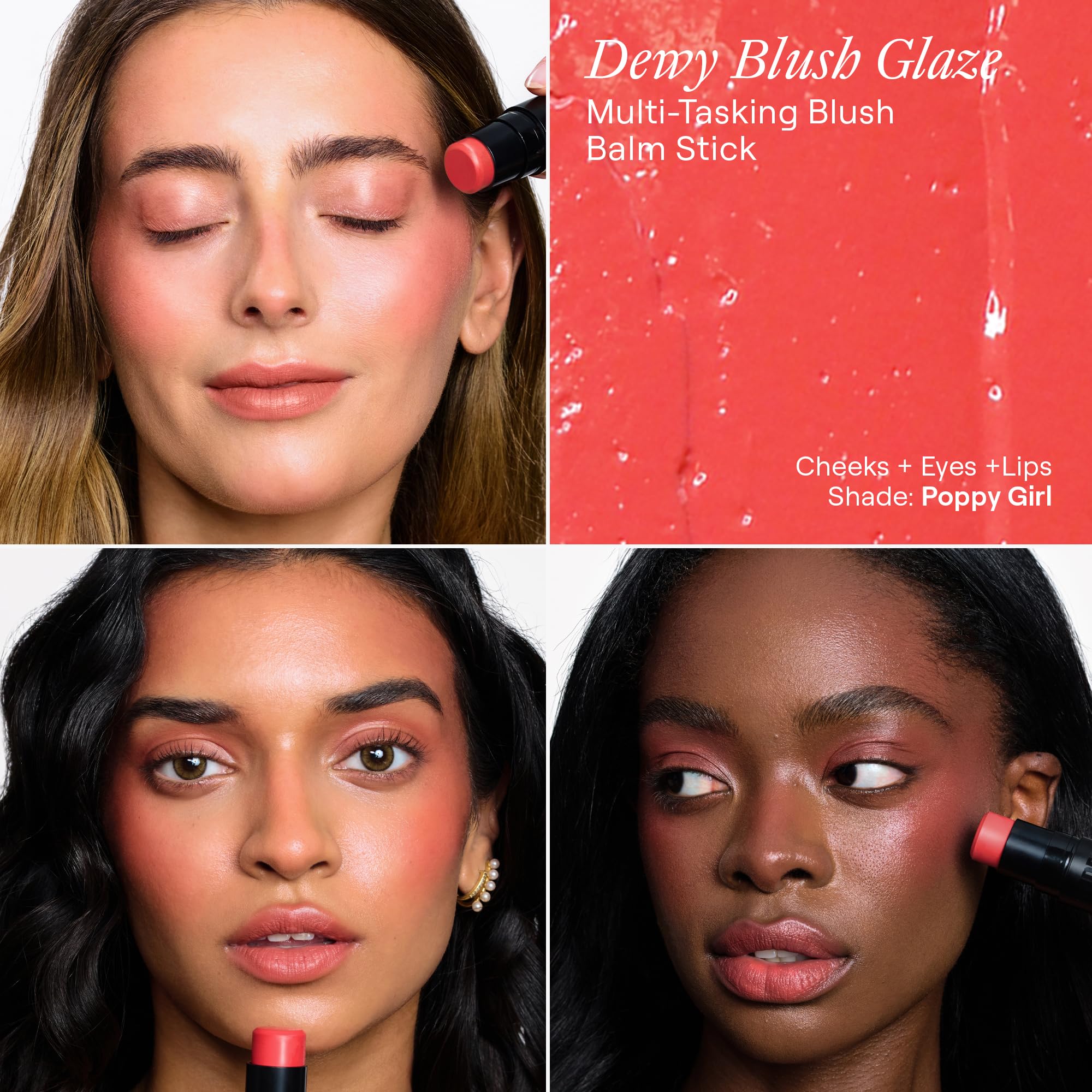 Nudies All Over Face Bloom Rouge Nr. 01 Poppy Girl 7 g
