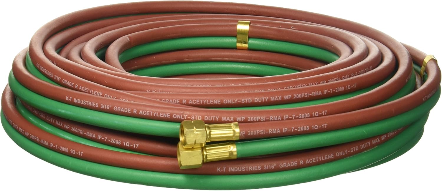 Up To 40% OFF K-T Industries 3-7418 Twin line Hose, 0.1875'' x 50''