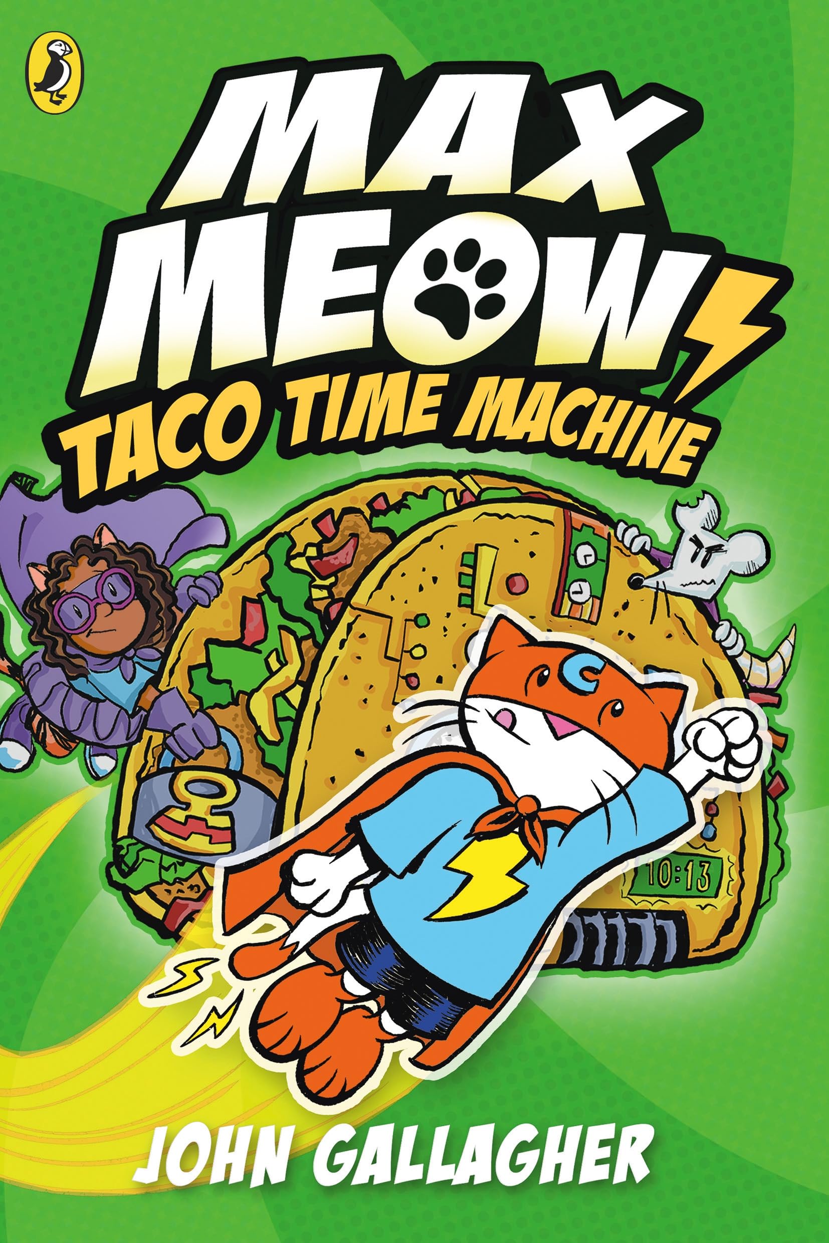 Puffin Max Meow Book 4: Taco Time Machine
