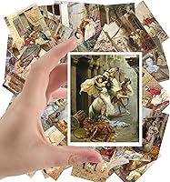 Vista 3 de Calcomanías grandes (24 piezas de 2.5 x 3.5 pulgadas) Giallo Slasher WIP Vintage Trash Pósters de películas de terror