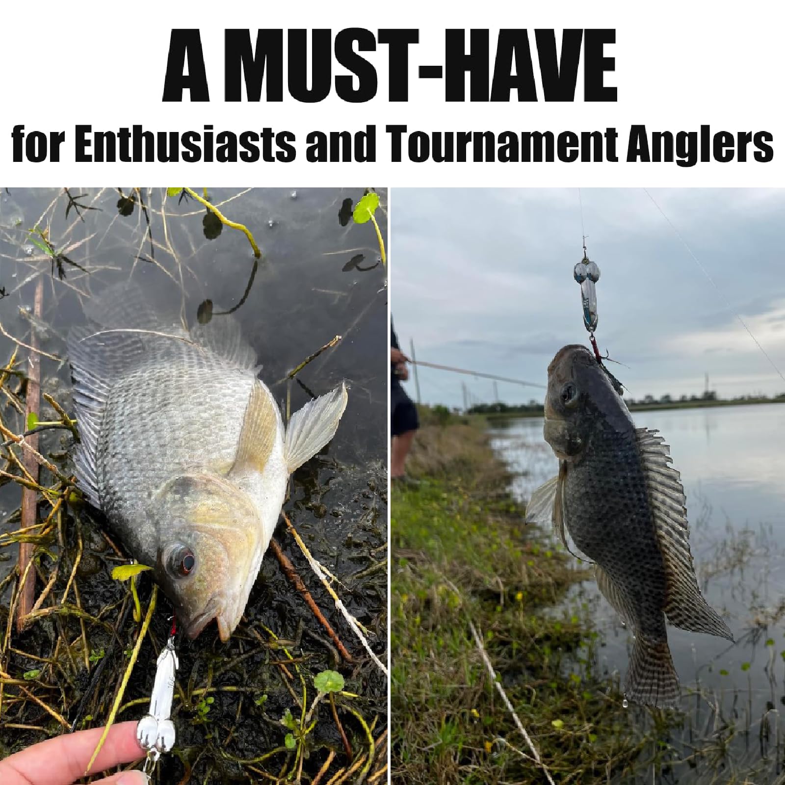 4PCS Bass Fishing Lure,Fishing Spoons,JoyFishing Hard Metal Sequin Spoons Lures with Feathers Fishing Hook for Trout Freshwater and Saltwater