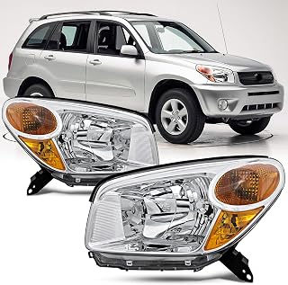 Headlights Assembly Compatible With 2004 2005 Toyota RAV4