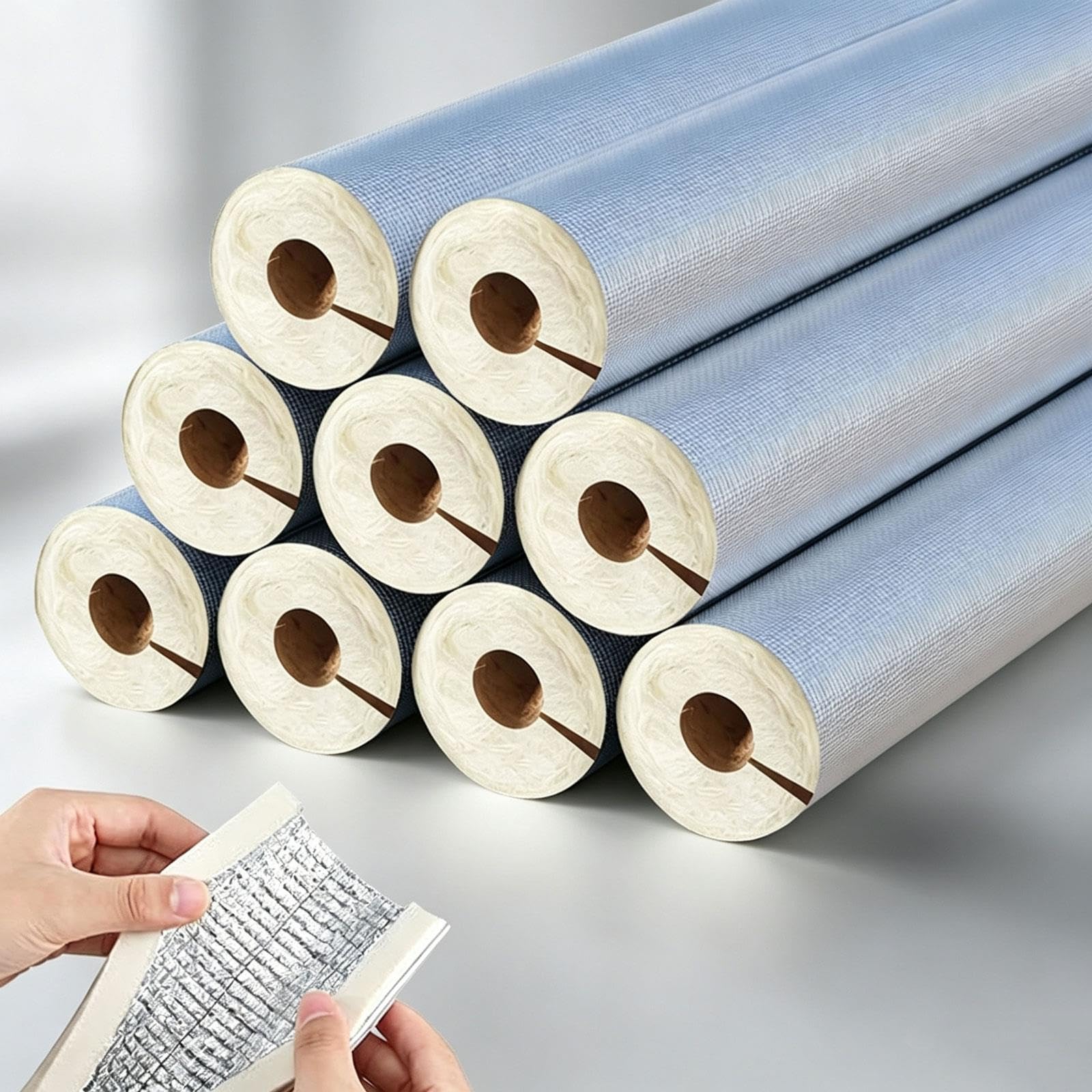 Wärmedämmrohre aus Aluminiumfolie Wärmedämmschläuche