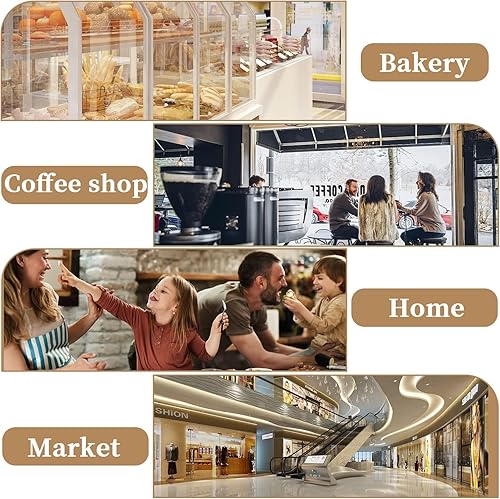 Miniatura 7 de Bolsas de papel para pan, paquete de 50, bolsas de almacenamiento de pan caseras con ventana transparente, incluye hebilla de alambre, bolsas de