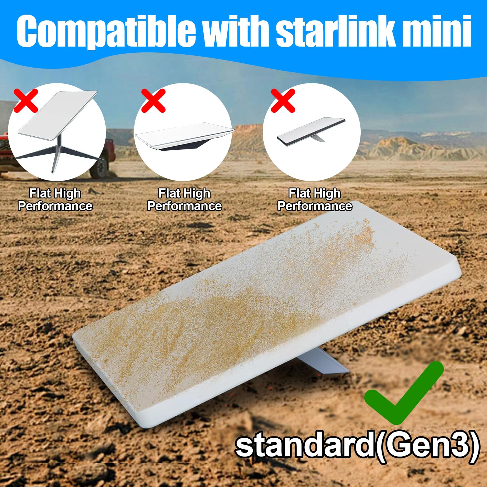 Custodia protettiva per Starlink Mini, impermeabile in silicone con retro a nido d'ape per dissipazione del calore, anti-goccia di grandine e rocce per attività all'aperto e viaggi