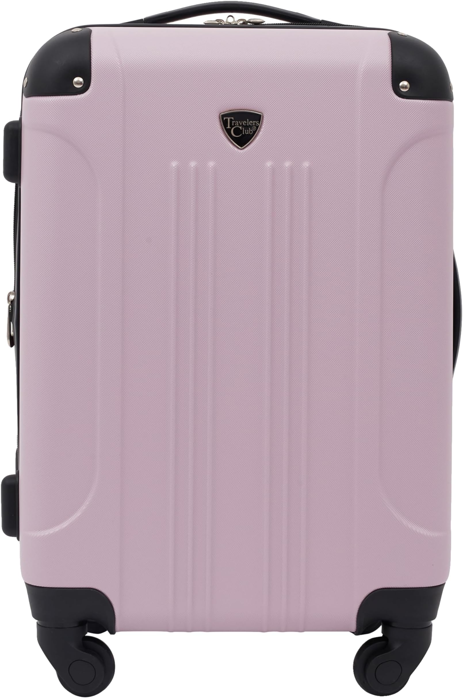Chicago Hardside Expandable Spinner Luggage, Lilac, 22" Carry-On