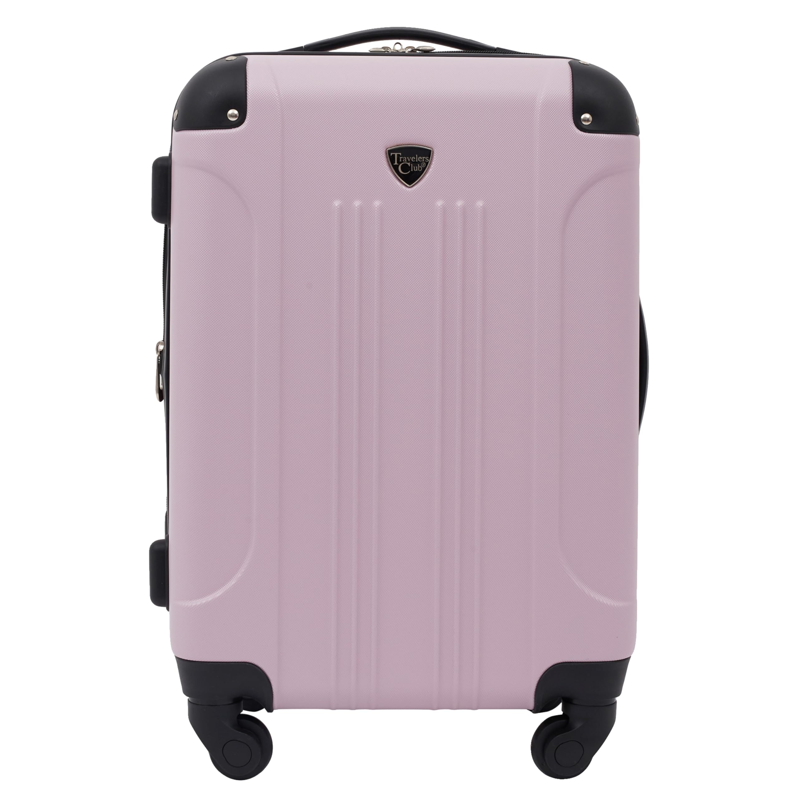 Chicago Hardside Expandable Spinner Luggage, Lilac, 22" Carry-On