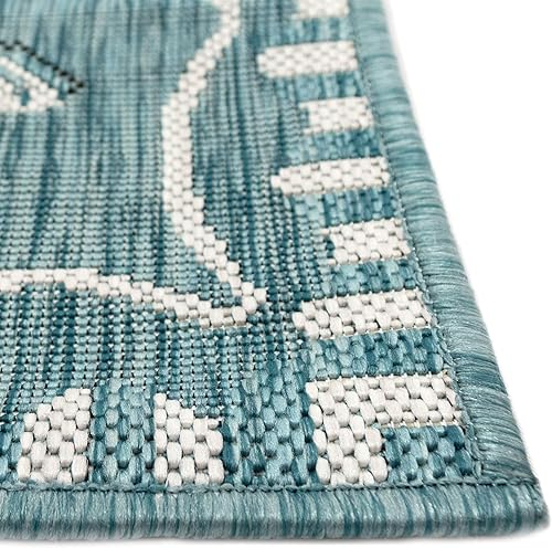 Miniatura 7 de Liora Manne Carmel - Alfombra para interiores y exteriores, estilo natural, cómoda y duradera, telar eléctrico, material de polipropileno,