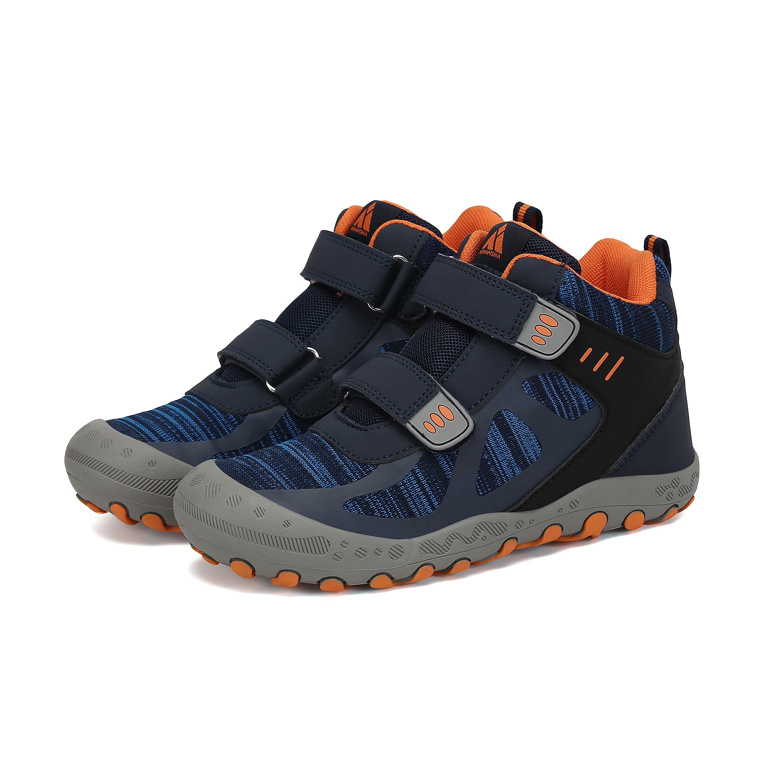 Mishansha Zapatos de Senderismo para Niños Antideslizante Zapatillas Trekking Niña Transpirable Botas Deportivas Al Aire Libre, Azul 30