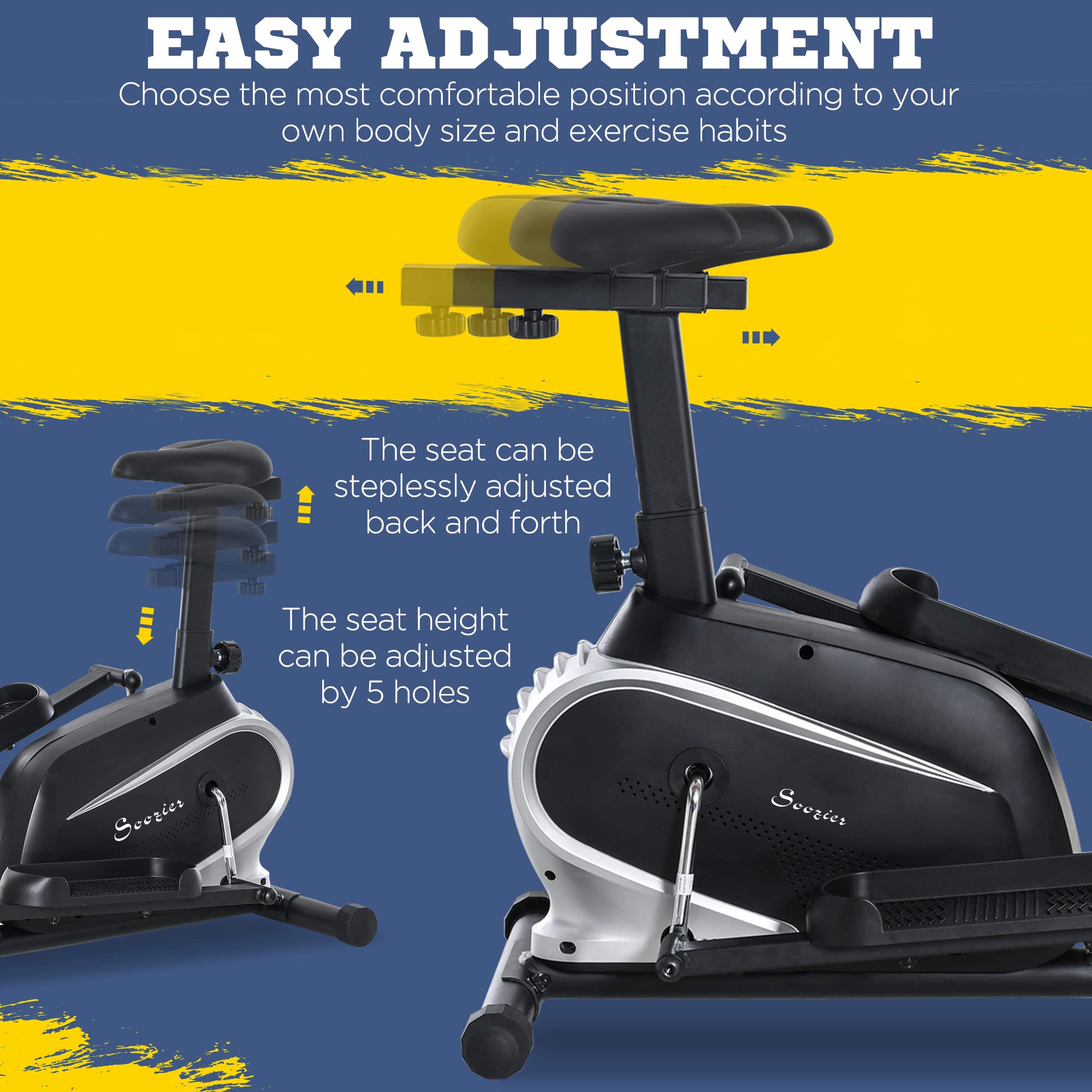 トレーニングマシン Amazon.co.jp: Soozier 2-in -1 エリプティカルマシン 磁気有