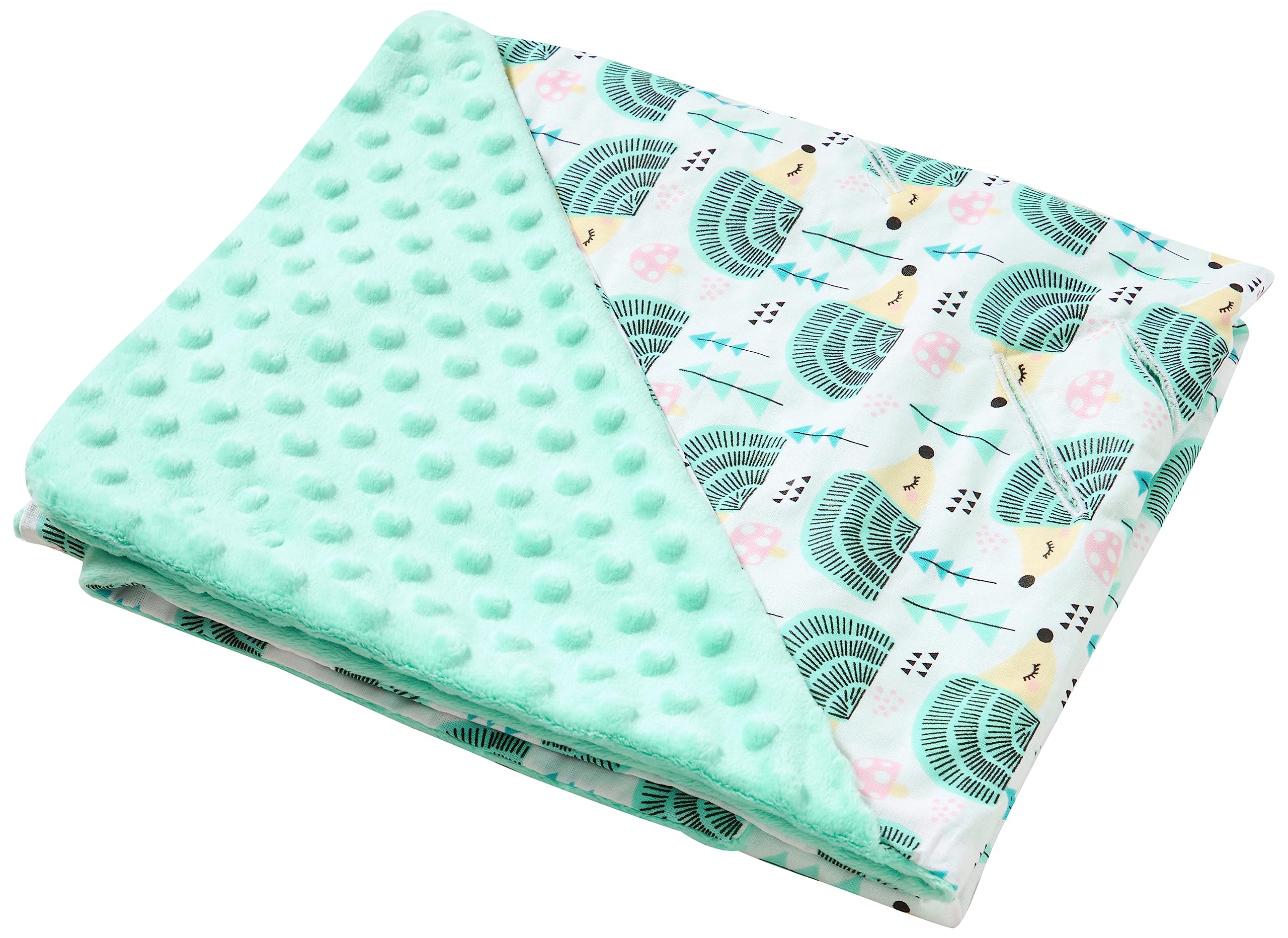 Medi Partners nid d'ange Bebe été Couverture enveloppante Bébé Siege Auto 85x85cm Couvertures Bebe nid d'ange Une Douce Oeko-Tex Moelleuse pour landaus