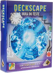 Galápagos, Deckscape: Hora do Teste, Jogo de Tabuleiro Cooperativo, 1-6 jogadores, 30-60min