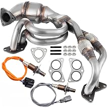 Catalytic Converter w/Oxygen Sensor Fits Saab 9-2X 2006, Subaru 2006-2010 Forester, Impreza 2006-2011, Impreza Sport 2008-2011, Legacy/Outback 2006-2009 2.5L, Replaces# 16564