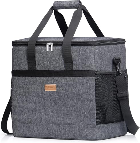 Lifewit Cooler Bag 30/50/60 Cans Collapsible and Insulated Large Lunch Bag Leakproof Soft Cooler Portable for Camping/BBQ/Family Outdoor Activities
