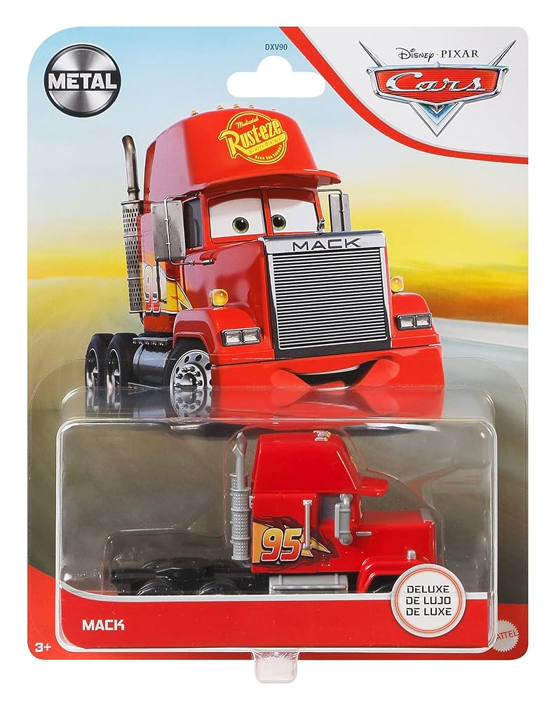 1:24 DISNEY PIXAR CARS MACK ミニカー Jada 1:24 Disney Movie Pixar Cars Mack Diecast Model Car