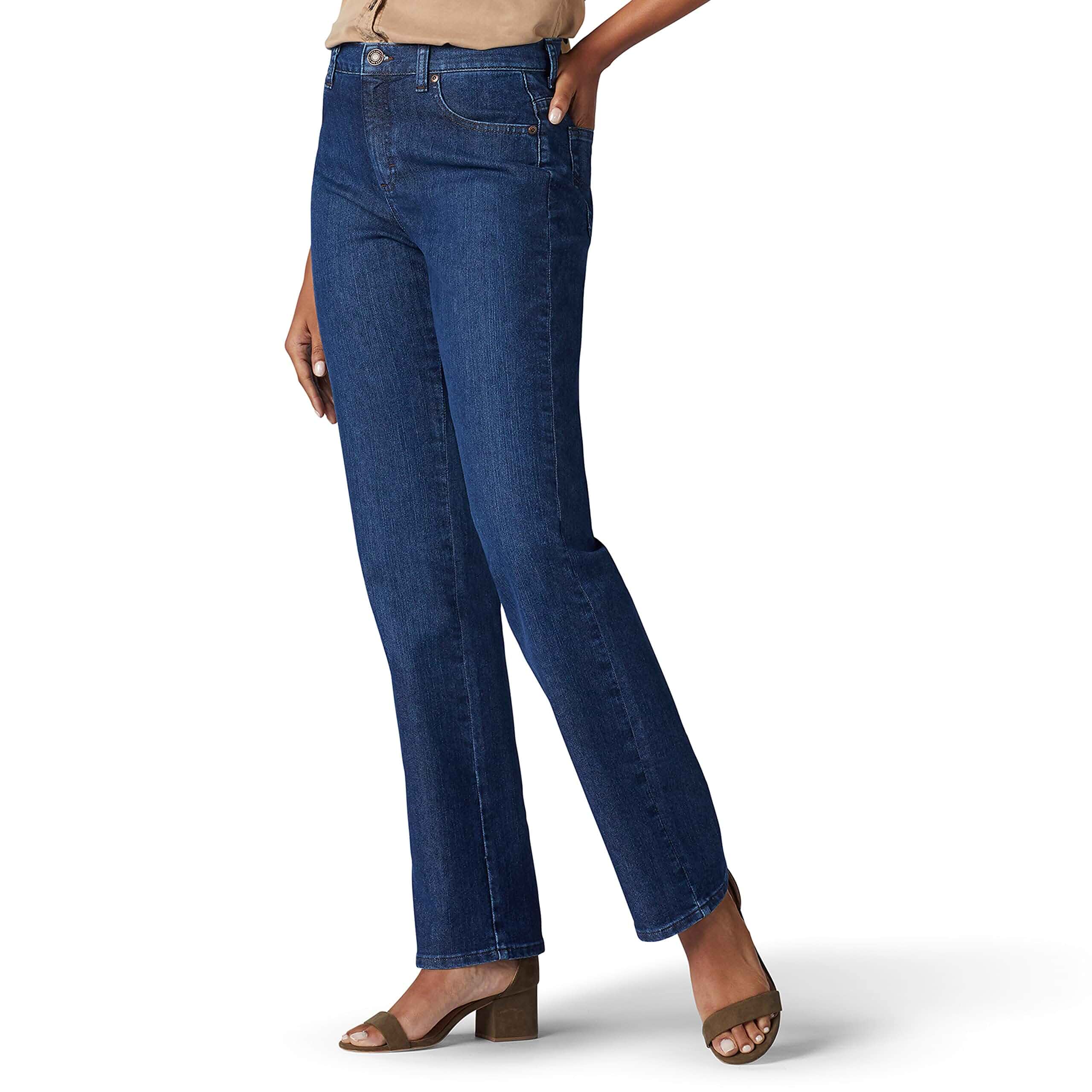 Lee Womens Lee Misses Relaxed Fit Straight Leg Jean Jeans · Relaxed