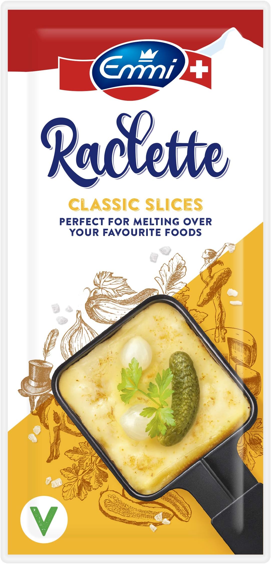 EMMI Raclette Classique Slices, 200g