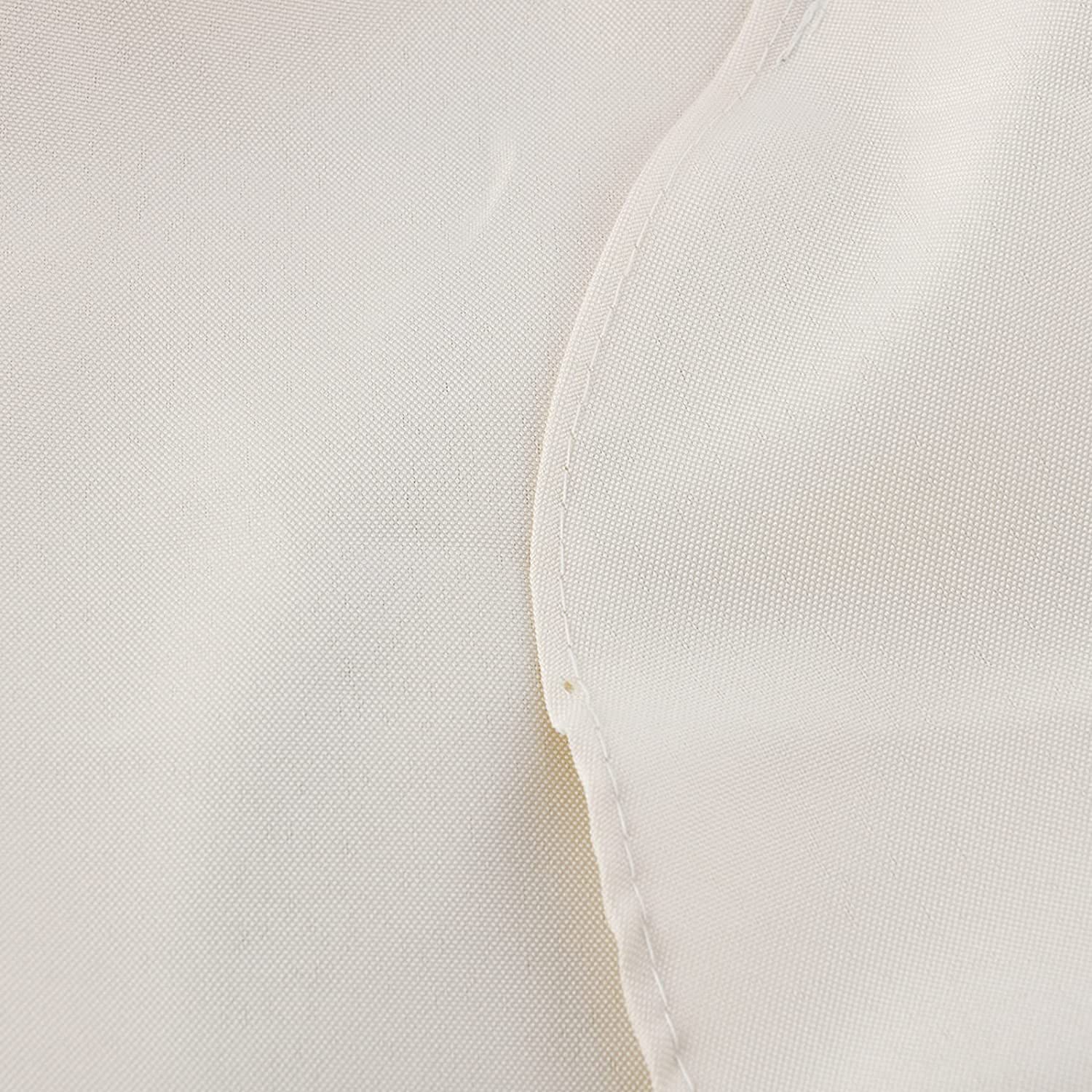 Housse de rechange pour parasol 2,7 m 6 baleines blanc