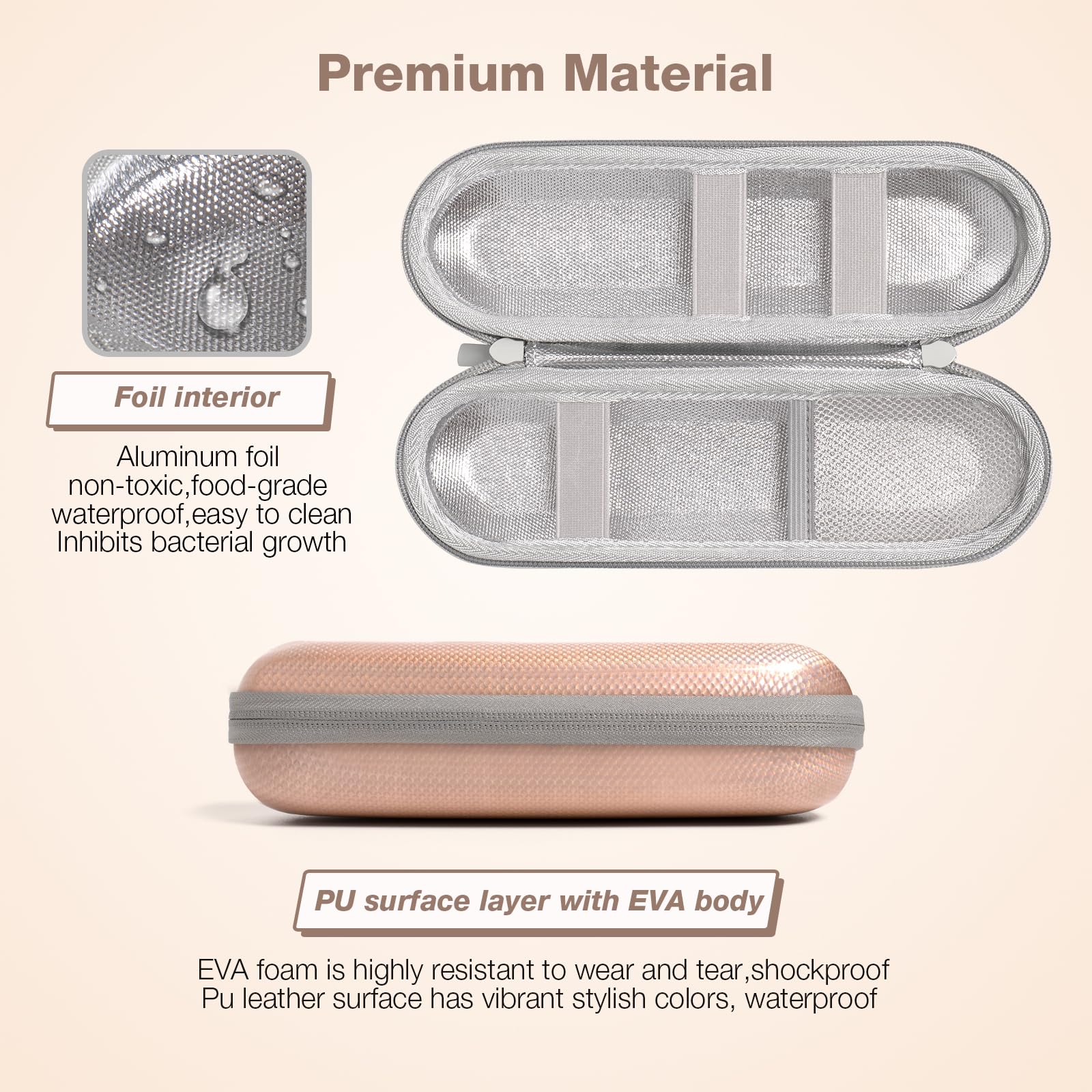 seplouis Electric Toothbrush Travel Case for Oral B/Philips/Colgate/seago/Bitvae/Braun and Most Other Brands of Electric Toothbrushes - Image 4