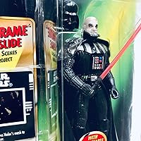 Vista 4 de Star Wars POTF2 Power of The Force Freeze Marco Darth Vader con casco extraíble y sable de luz