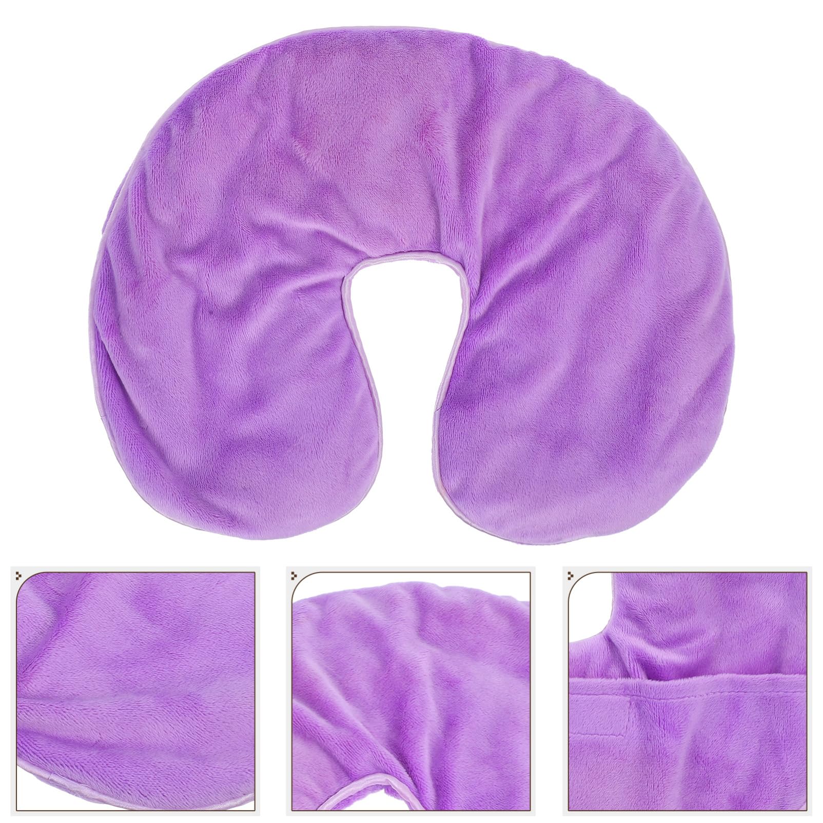 Maschera per Dormire Occhi Peso, Lavanda, Flanella | Impacchi Caldo Freddo per Seno Nasale e Viso, per Viaggio e Pisolini in Ufficio, Design Elegante