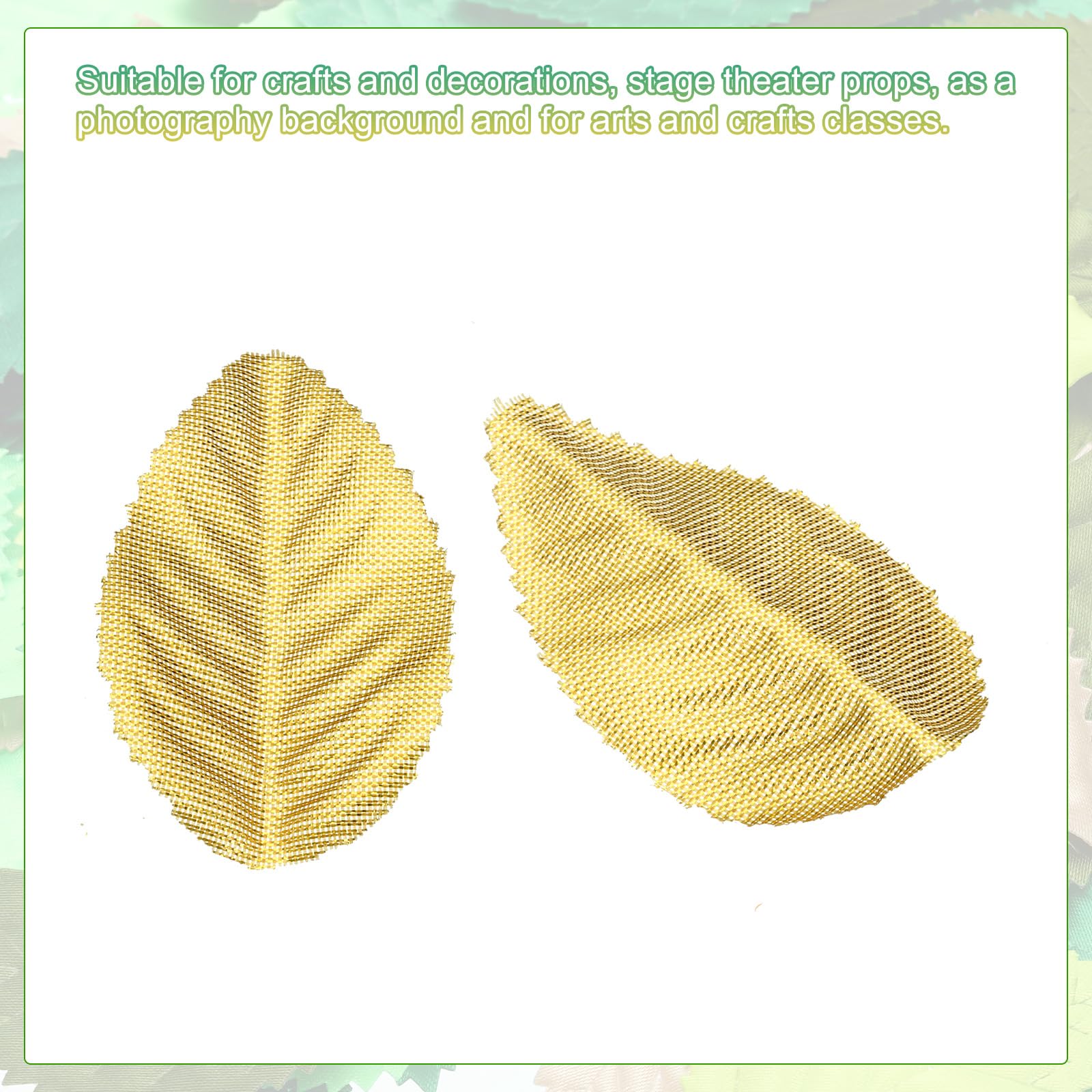 PATIKIL Gold Artificial Leaves - Image 3