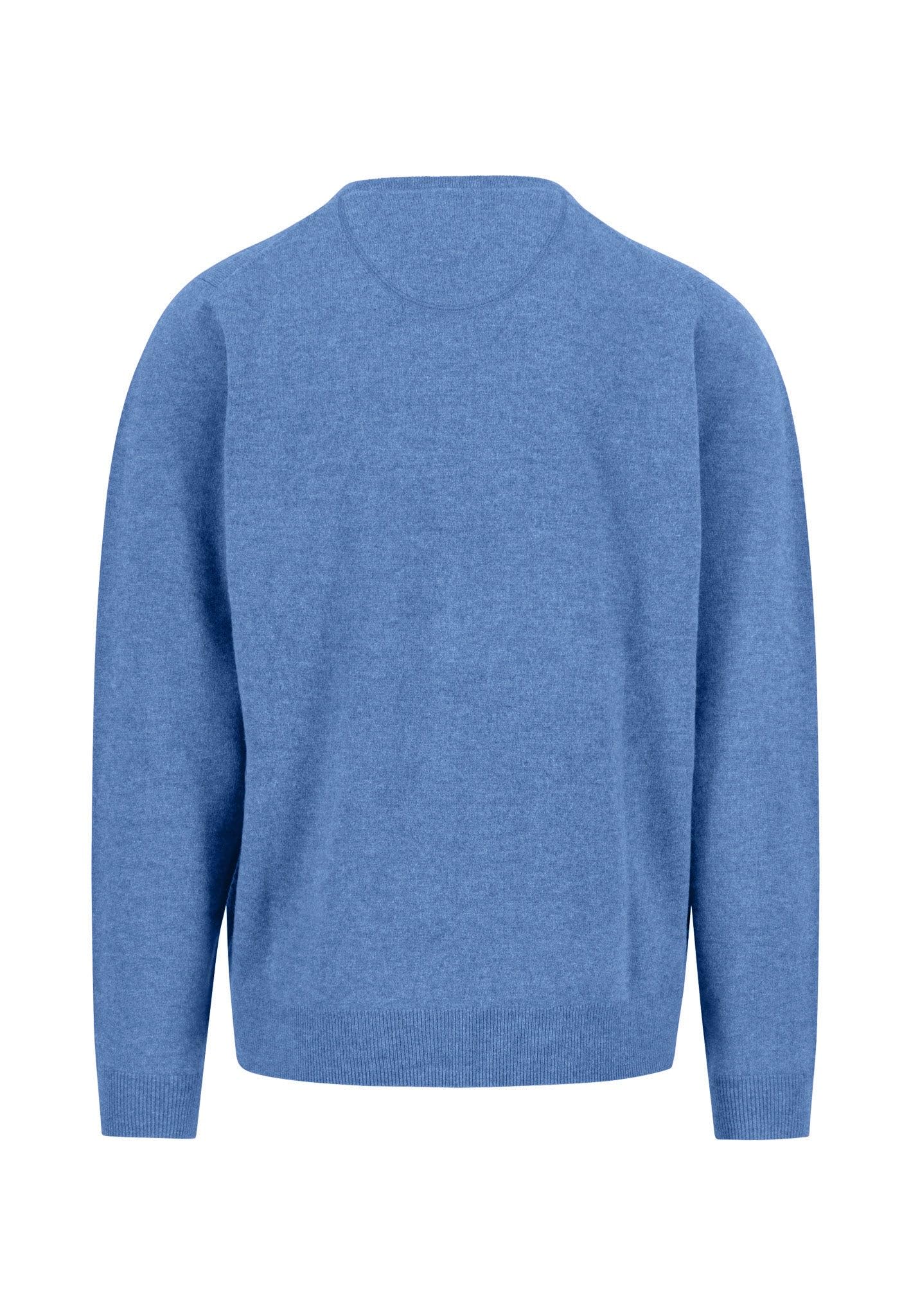 FYNCH-HATTON Pullover aus Merino-Kaschmir mit V-Ausschnitt