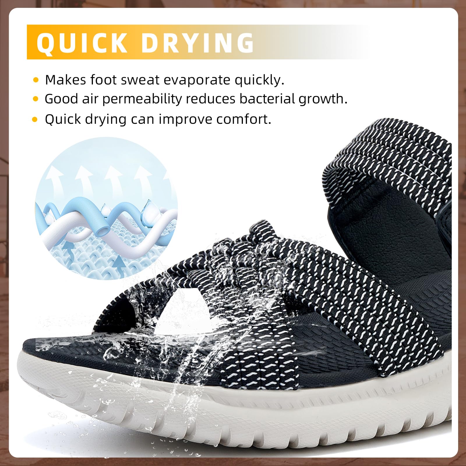 Acfoda Sandalias de Mujer Moda de Verano Zapatillas cómodas con Soporte ortopédico Zapatos Elegantes Informales Suaves y livianos Talla 35-42 EU