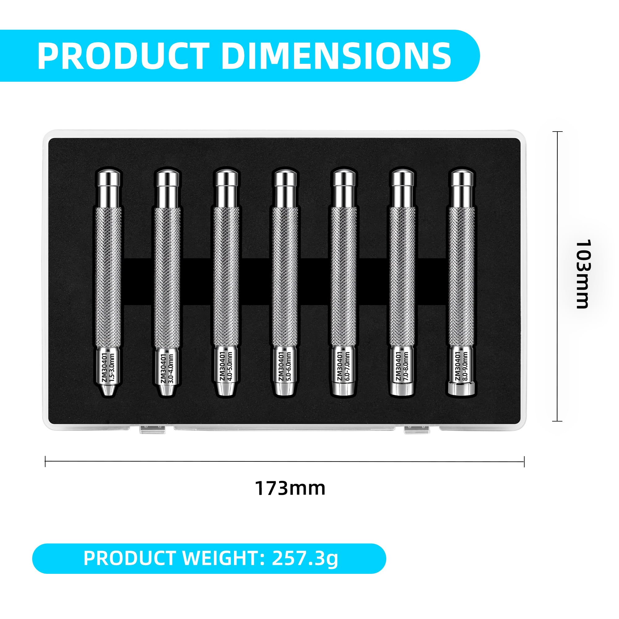Singcci Lot de 7 outils de remontage mécanique pour montre - Outil de réglage manuel et réglage de l'heure - Outil de réparation professionnel adapté pour le réglage de l'heure sur la plupart des