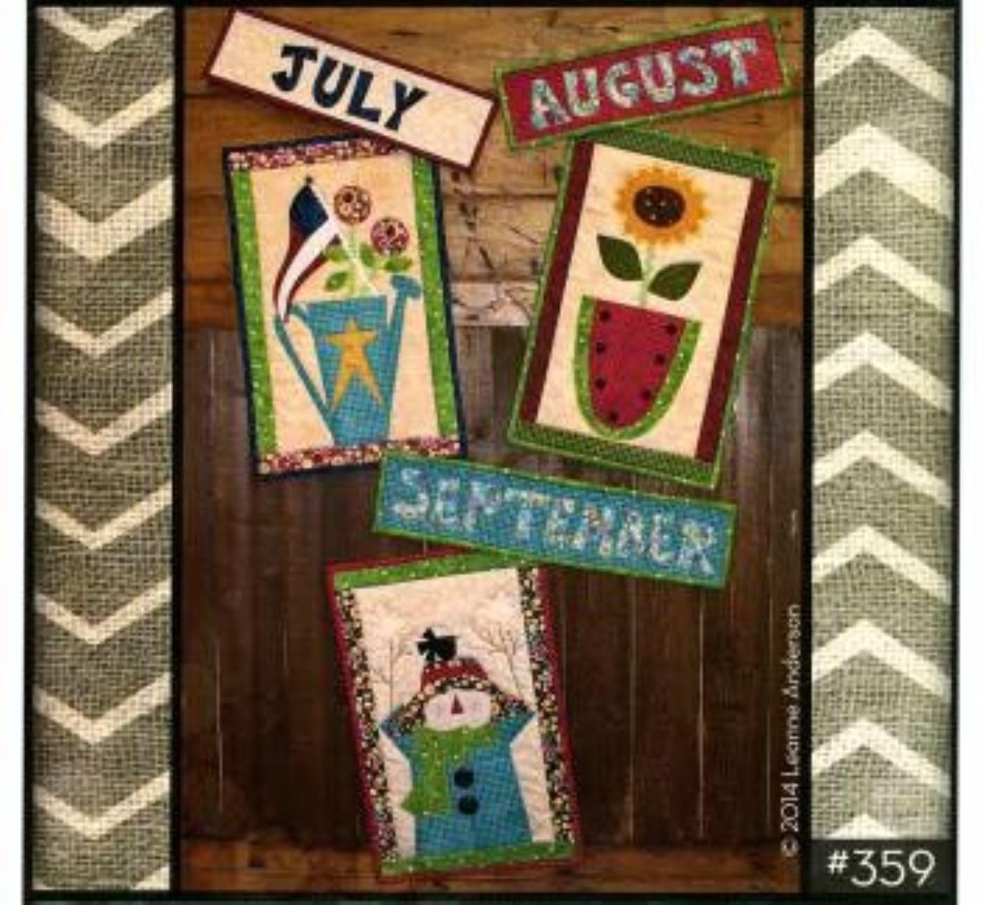 Amazon.com: Doodle Days Calendar July August September Panels - The Whole  Country Caboodle : Office Products