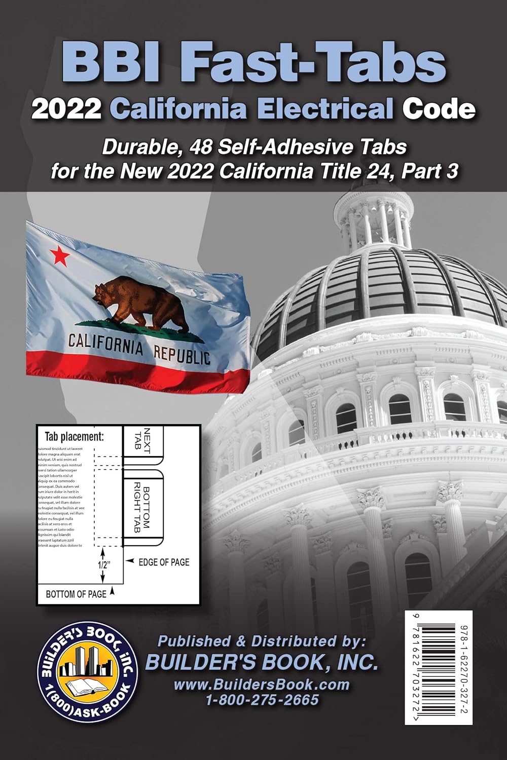 2022 California Electrical Code, Title 24 Part 3 SelfAdhesive Fast