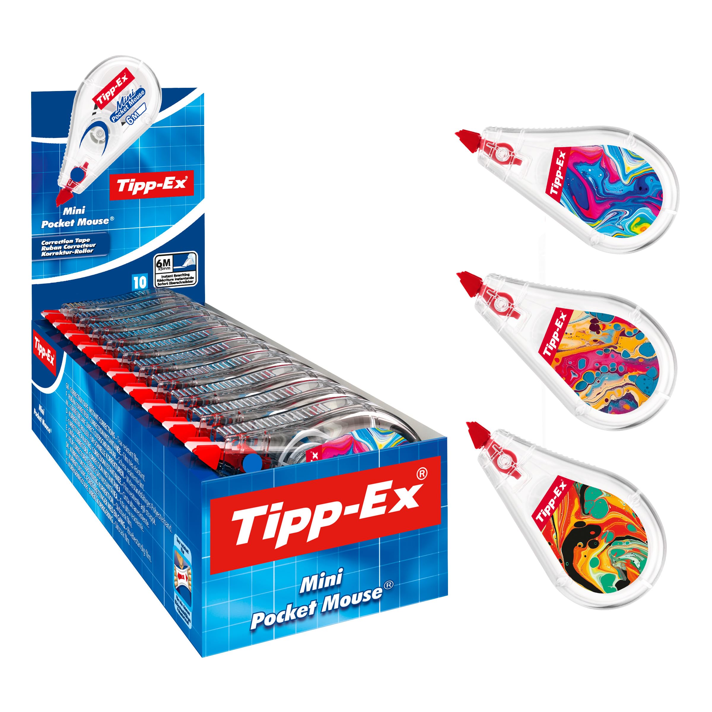 Tipp-Ex Korrekturroller / Mini Pocket Mouse (5 mm x 6 m) neu (Neu und originalverpackt) in Stein