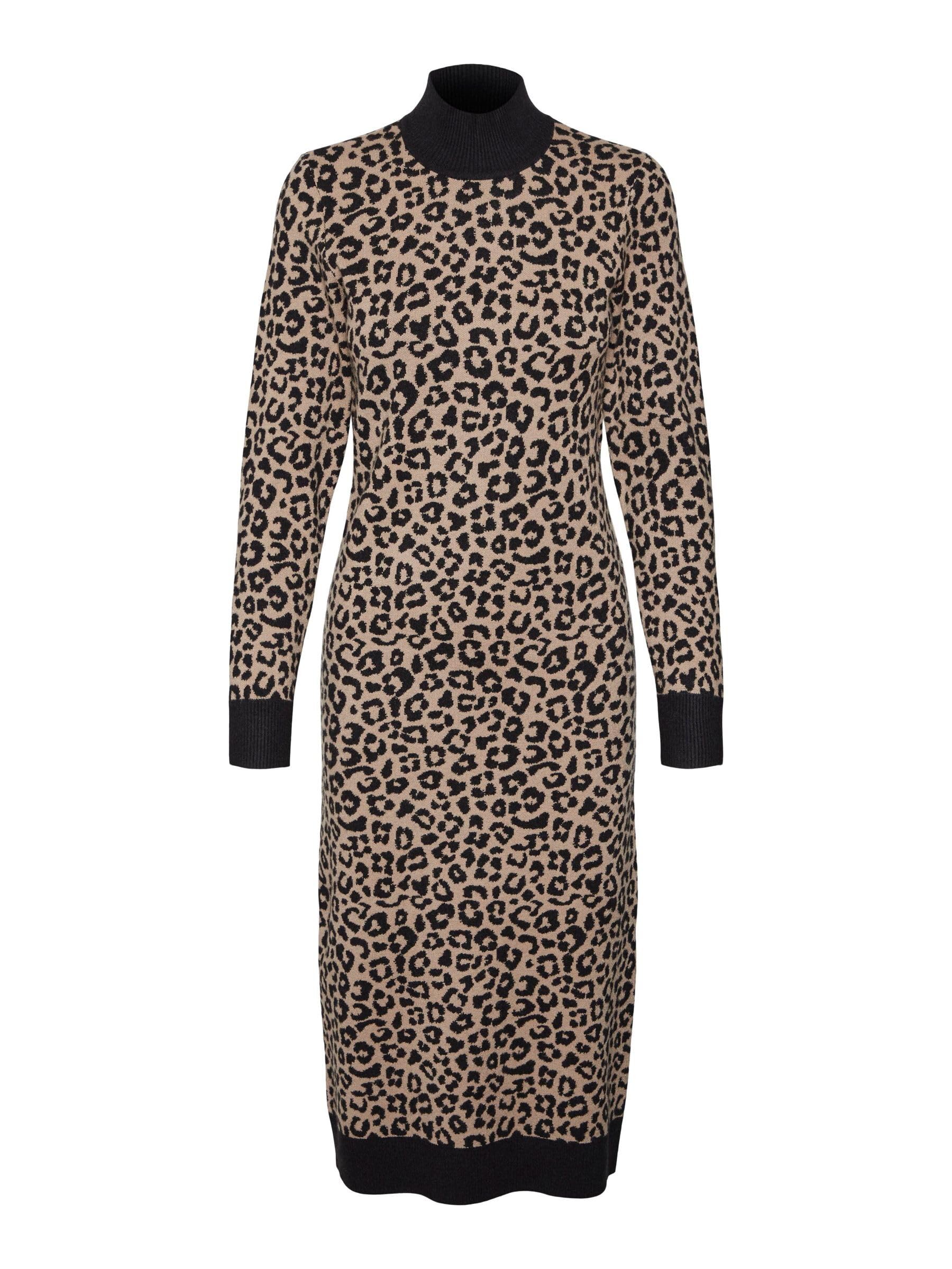 VERO MODA Female Dress VMARIA Long Dress, Black, XS