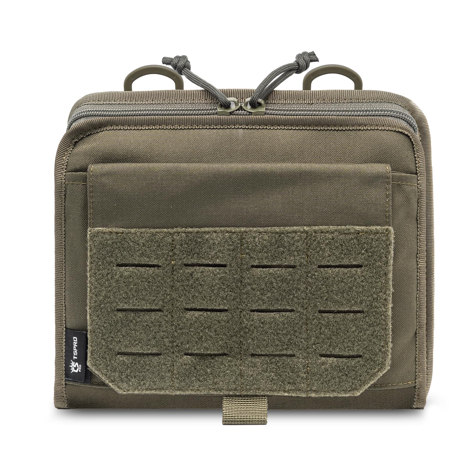 TSPRO Tactical Molle Utility Tool Pouch EDC Waist Bag for Outdoor & Camping (Green), 8 x 4.7 x 6.3 inch