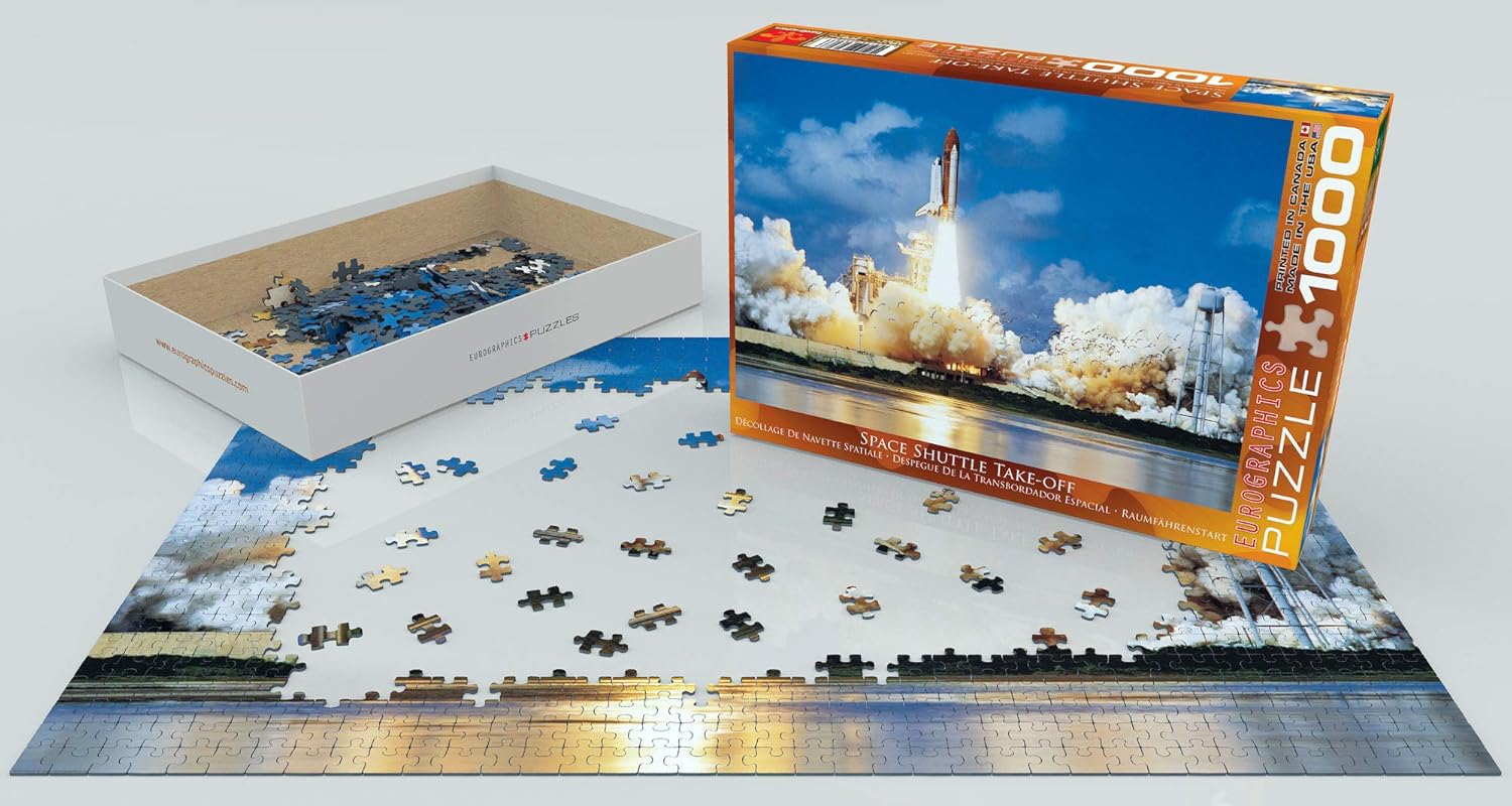 Space Shuttle Take-off 1000-Piece Puzzle