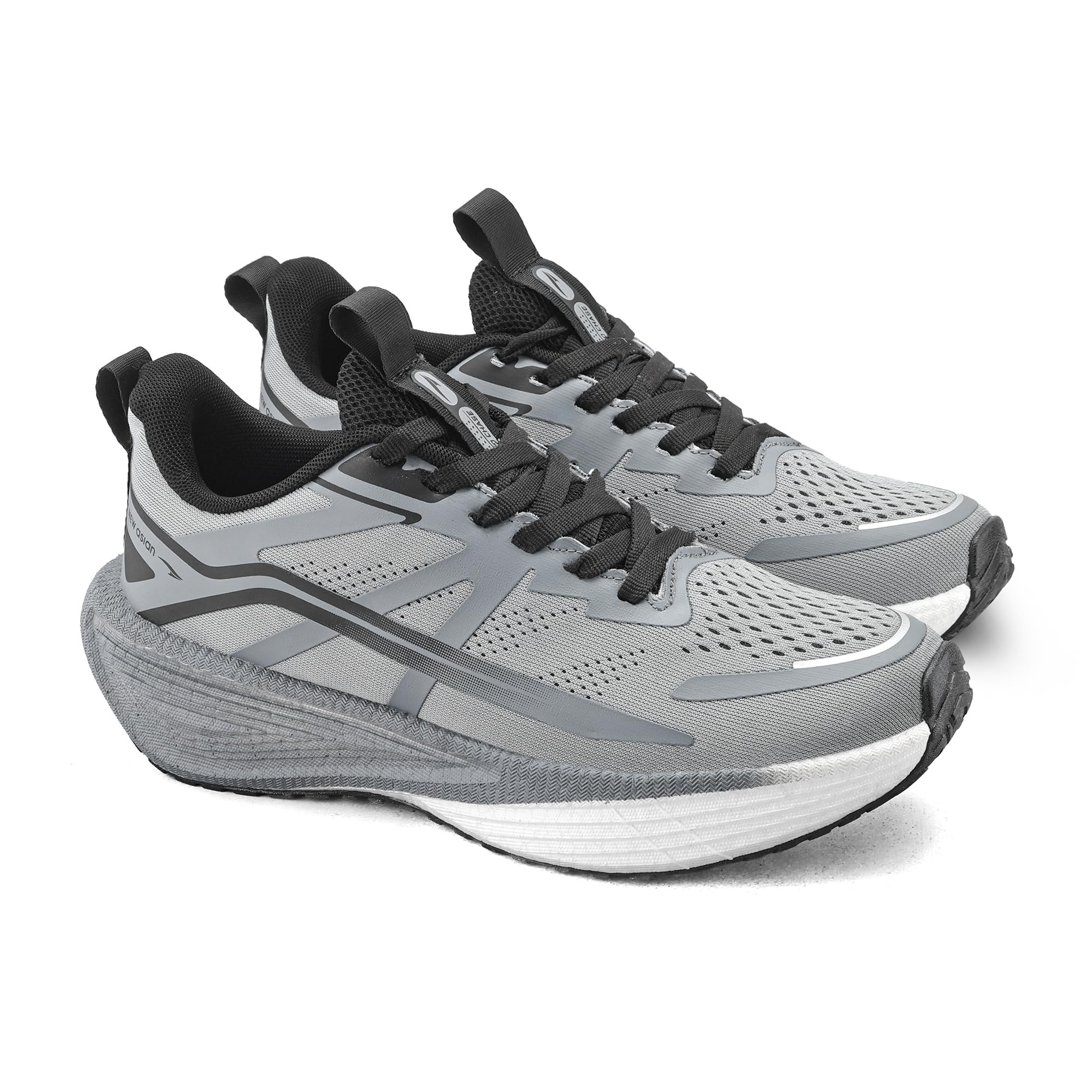 ASIAN Hypercushion Carbon-07 Men’s Running Shoes for Sports & Training with Energy-Return Midsole | Bounce Cushioning, Breathable Knit & High-Grip Outsole-image-46