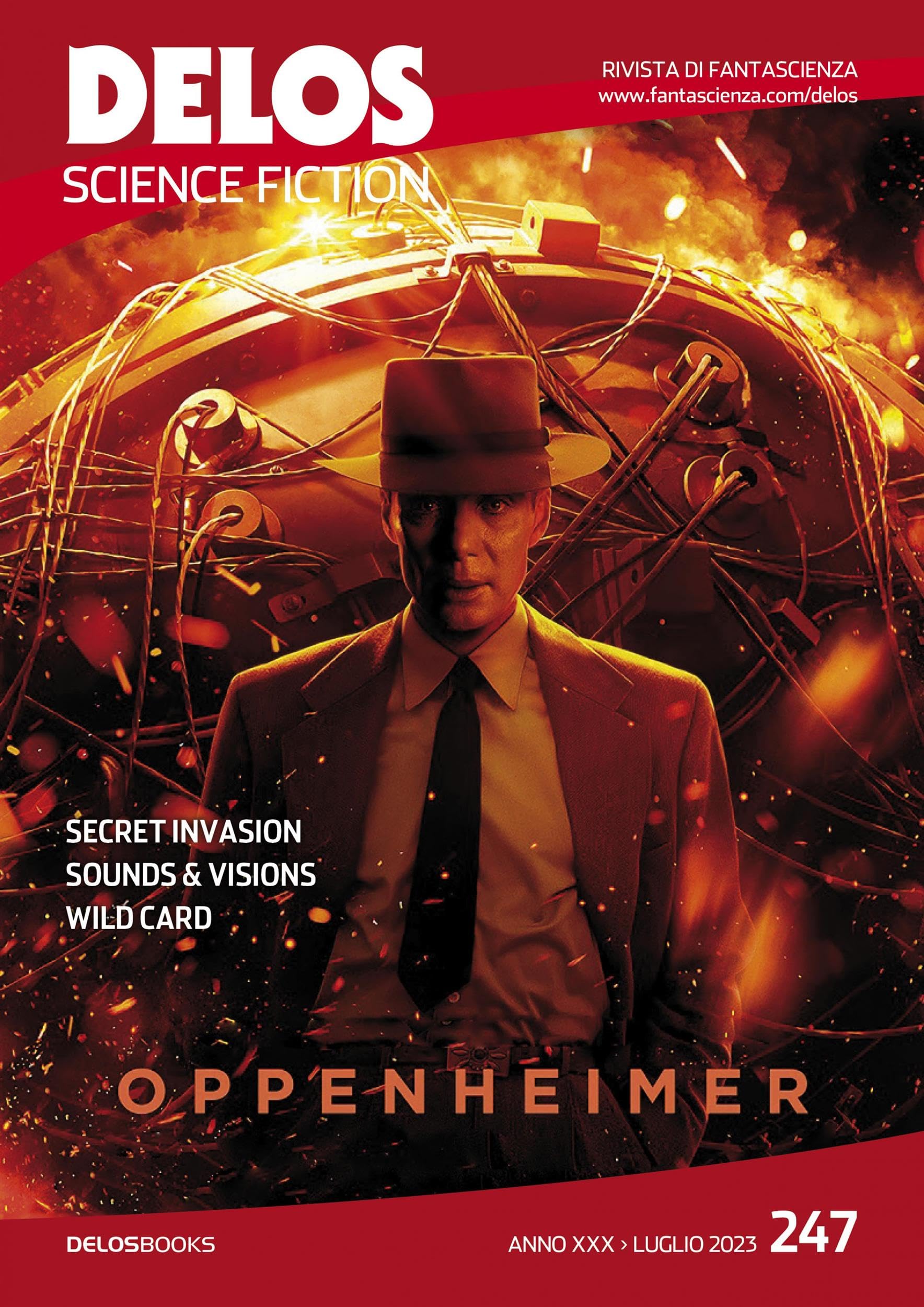Cover of Delos Science Fiction, #247 - Luglio 2023