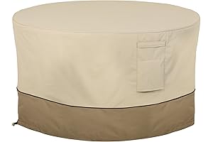 Classic Accessories Veranda Round Fire Pit Table Cover