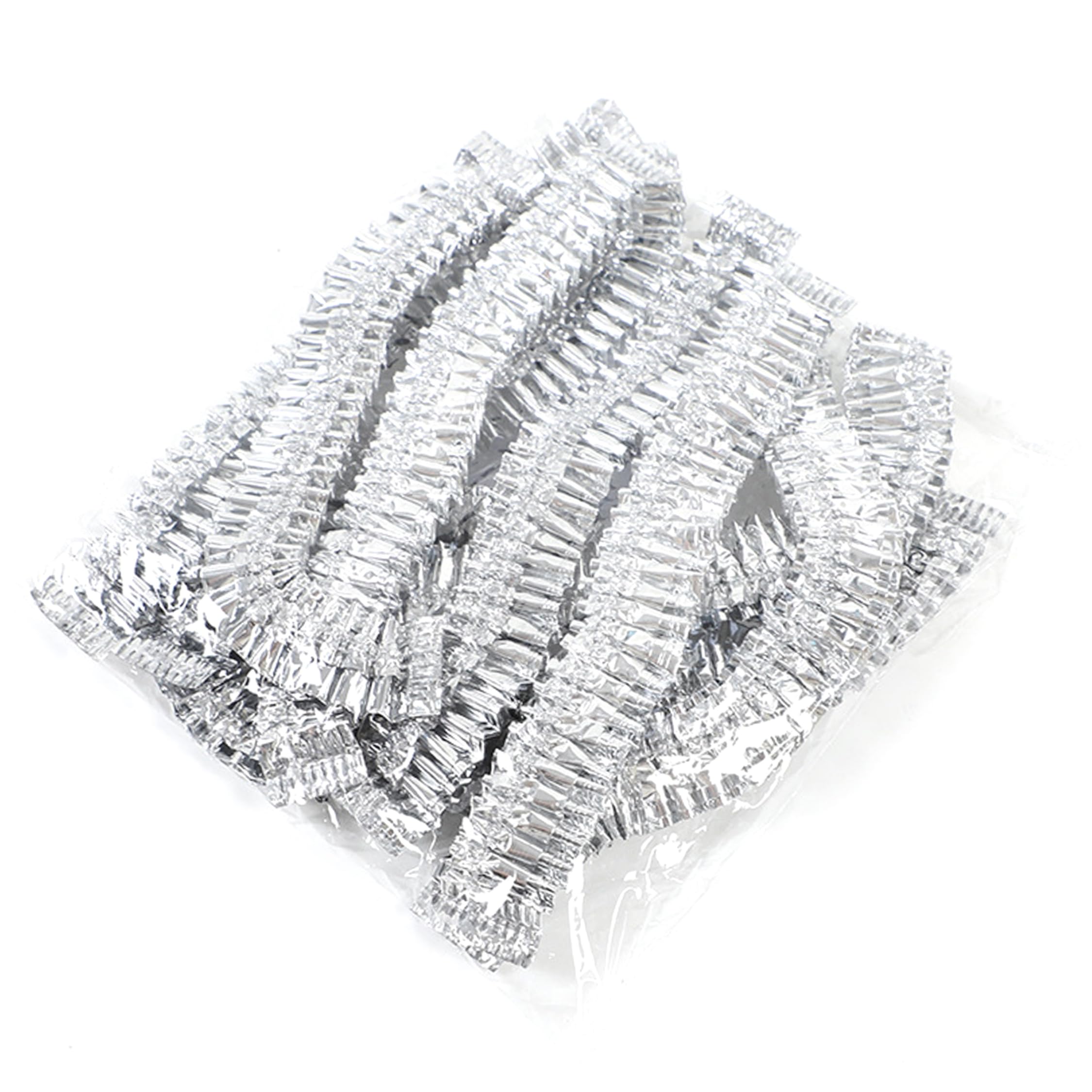 Syglawnd 50pcs Aluminum Foil Food Covers Reusable for Dishes, Fits 10-28cm