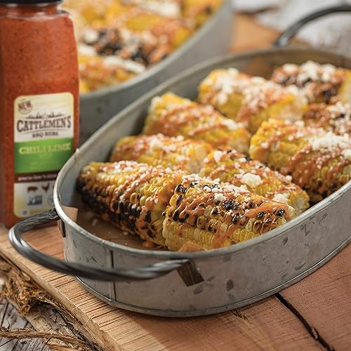Miniatura 5 de Cattlemen's Chili Lime Rub, 22.75 oz – Un recipiente de 22.75 onzas de chile y lima frotado hecho de sal marina, chile, ajo y jugo de lima, perfecto